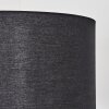 Flemming Stehleuchte 50 cm Braun, Naturfarben, Schwarz, 1-flammig
