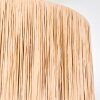 Granja Deckenleuchte 35 cm Naturfarben, Schwarz, 1-flammig