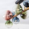 Chehalis Deckenleuchte Glas 10 cm, 12 cm, 15 cm Gold, Schwarz, 10-flammig
