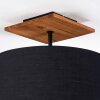 Bassagoda Deckenleuchte 35 cm Naturfarben, Schwarz, 1-flammig