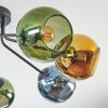Koyoto Deckenleuchte Glas 15 cm Blau, Gold, Grün, 7-flammig