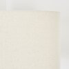Flemming Stehleuchte 50 cm Naturfarben, Schwarz, 1-flammig