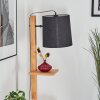 Venor Stehleuchte 28 cm Braun, Naturfarben, Schwarz, 1-flammig