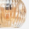 Ripoll Deckenleuchte Glas 15 cm Bernsteinfarben, Klar, Rauchfarben, 10-flammig