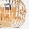 Ripoll Deckenleuchte Glas 15 cm Bernsteinfarben, 10-flammig