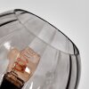 Koyoto Stehleuchte Glas 15 cm Rauchfarben, 6-flammig