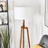 Flemming Stehleuchte 50 cm Naturfarben, Schwarz, 1-flammig