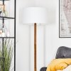 Flemming Stehleuchte 50 cm Naturfarben, Schwarz, 1-flammig