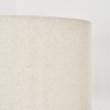 Flemming Stehleuchte 50 cm Naturfarben, Schwarz, 1-flammig