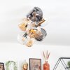 Koyoto Deckenleuchte Glas 15 cm Gold, Schwarz, 8-flammig