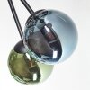 Chehalis Deckenleuchte Glas 12 cm Blau, Grün, Kupferfarben, 6-flammig