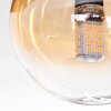 Chehalis Deckenleuchte Glas 10 cm, 12 cm, 15 cm Bernsteinfarben, Klar, 5-flammig