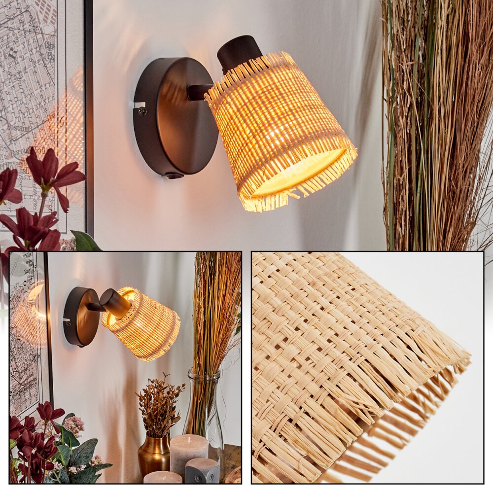 Lindberg Wandleuchte Schwarz, 1-flammig main product photo