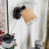 Lindberg Wandleuchte Schwarz, 1-flammig