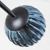 Chehalis Deckenleuchte Glas 10 cm Blau, Grün, Kupferfarben, 6-flammig