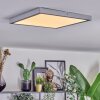 Finsrud Deckenpanel LED Silber, 1-flammig