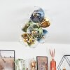 Koyoto Deckenleuchte Glas 15 cm Gold, Schwarz, 8-flammig