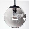 Chehalis Deckenleuchte Glas 12 cm Rauchfarben, 3-flammig