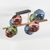 Koyoto Deckenleuchte Glas 15 cm Gold, Schwarz, 8-flammig