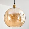 Ripoll Hängeleuchte Glas 30 cm Gold, 1-flammig