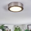 Tavin Deckenleuchte LED Nickel-Matt, 1-flammig