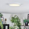 Finsrud Deckenpanel LED Weiß, 1-flammig