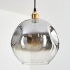 Ripoll Hängeleuchte Glas 30 cm Gold, 1-flammig