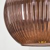 Koyoto Hängeleuchte Glas 30 cm Gold, 1-flammig