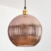 Koyoto Hängeleuchte Glas 30 cm Gold, 1-flammig