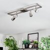 Danil Deckenleuchte LED Nickel-Matt, 4-flammig