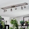 Danil Deckenleuchte LED Nickel-Matt, 6-flammig