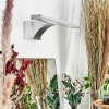Zaire Spiegelleuchte LED Chrom, Silber, 1-flammig, Bewegungsmelder