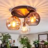 Koyoto Deckenleuchte Glas 15 cm Bernsteinfarben, Klar, Rauchfarben, 3-flammig Koyoto Deckenleuchte Glas 15 cm Bernsteinfarben, Klar, Rauchfarben, 3-flammig