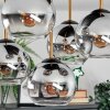 Koyoto Deckenleuchte Glas 15 cm Gold, Schwarz, 5-flammig