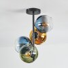 Koyoto Deckenleuchte Glas 15 cm Blau, Gold, Grün, Klar, 4-flammig