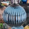 Koyoto Hängeleuchte Glas 15 cm Blau, Gold, Kupferfarben, 6-flammig