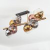 Koyoto Deckenleuchte Glas 15 cm Gold, Schwarz, 8-flammig