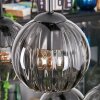 Koyoto Hängeleuchte Glas 15 cm Rauchfarben, 6-flammig