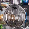 Koyoto Hängeleuchte Glas 15 cm Bernsteinfarben, Klar, Rauchfarben, 6-flammig
