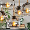 Koyoto Deckenleuchte Glas 15 cm Gold, Schwarz, 5-flammig