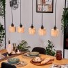 Granja Hängeleuchte Naturfarben, Schwarz, 5-flammig Granja Hängeleuchte Naturfarben, Schwarz, 5-flammig
