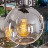 Koyoto Hängeleuchte Glas 20 cm Klar, Rauchfarben, 6-flammig
