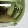 Koyoto Deckenleuchte Glas 15 cm Gold, Schwarz, 5-flammig