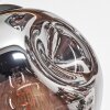 Ripoll Deckenleuchte Glas 15 cm Gold, Schwarz, 8-flammig