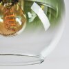 Koyoto Deckenleuchte Glas 15 cm Gold, Schwarz, 5-flammig