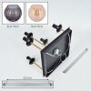 Koyoto Deckenleuchte Glas 15 cm Gold, Schwarz, 5-flammig