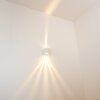 Außenwandleuchte Mora LED Weiß, 2-flammig