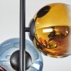 Koyoto Deckenleuchte Glas 15 cm Blau, Gold, Grün, Klar, Kupferfarben, 4-flammig