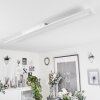 Voisines Deckenpanel LED, 1-flammig, Fernbedienung, Farbwechsler