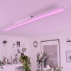 Voisines Deckenpanel LED, 1-flammig, Fernbedienung, Farbwechsler
